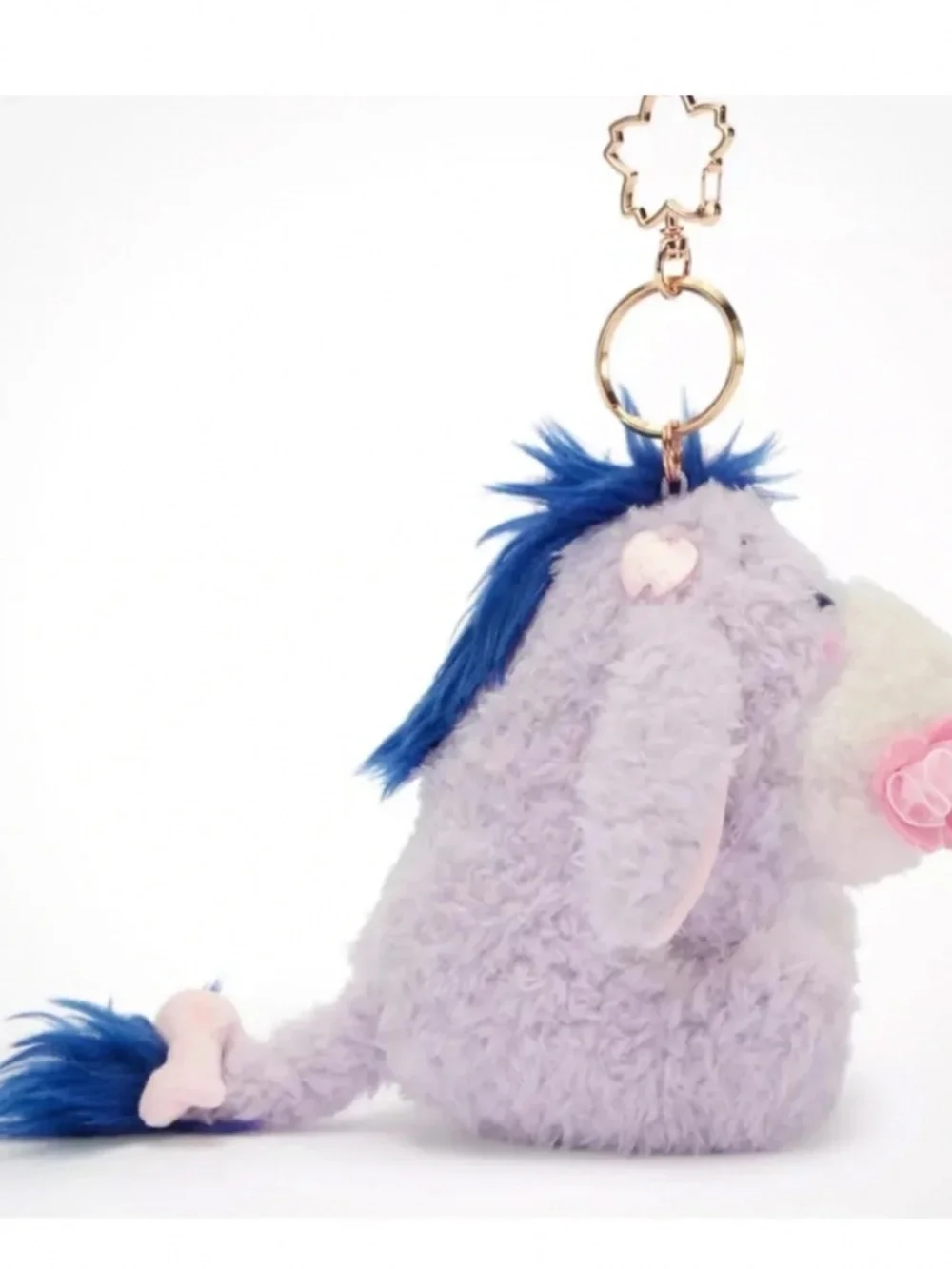 Disney store Japanese sakura cherry blossom eeyore keychain
